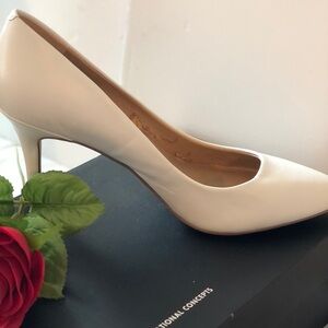 INC International Concepts White Women's Heels